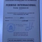 Requisitos para viajar a Estados Unidos. permiso internacional para conducir