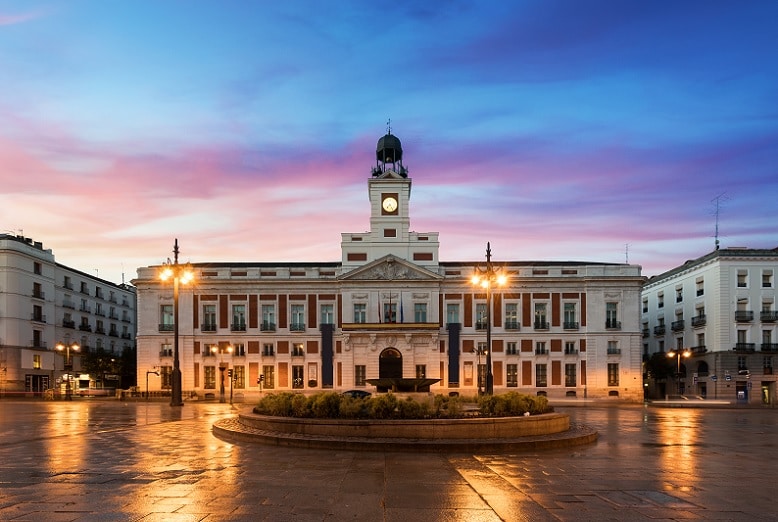 Principales plazas de Madrid puerta del sol