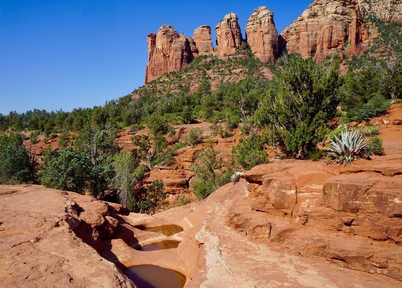 Seven sacred pools Sedona-