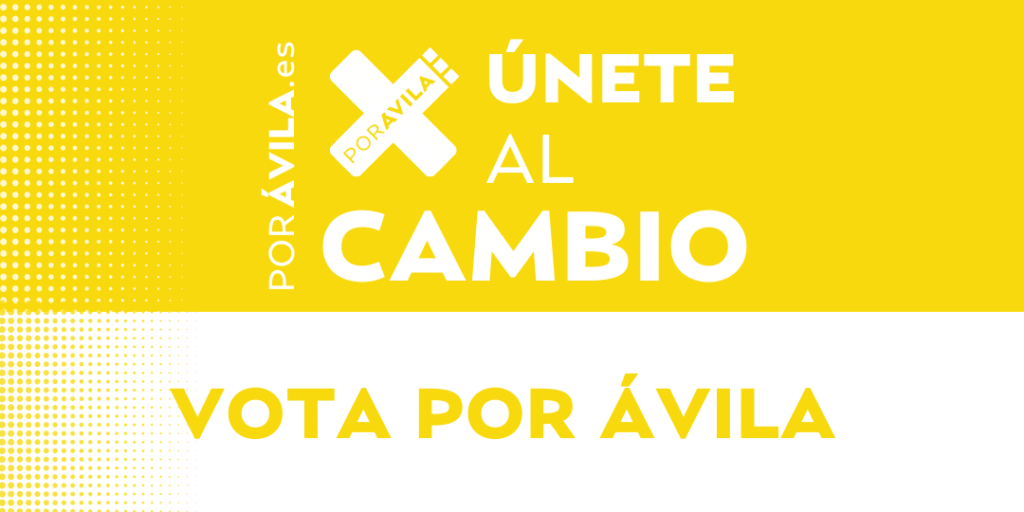 vota por ávila partido politico banner