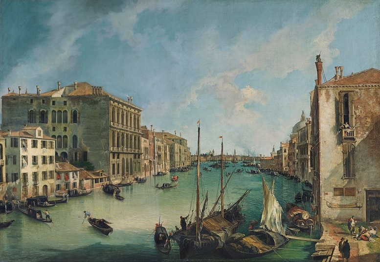 museos mas importantes de madrid Canaletto El Gran Canal desde San Vío, Venecia