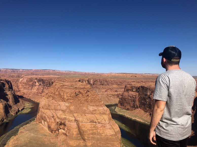 viaje por la costa oeste de estados unidos Horseshoe Bend