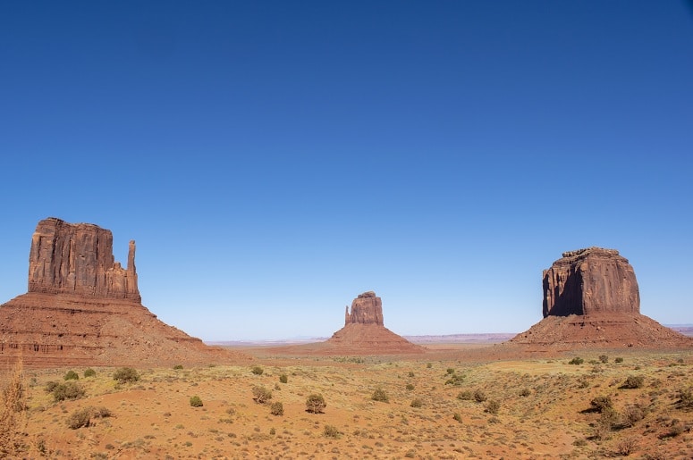 viaje por la costa oeste de estados unidos monument valley