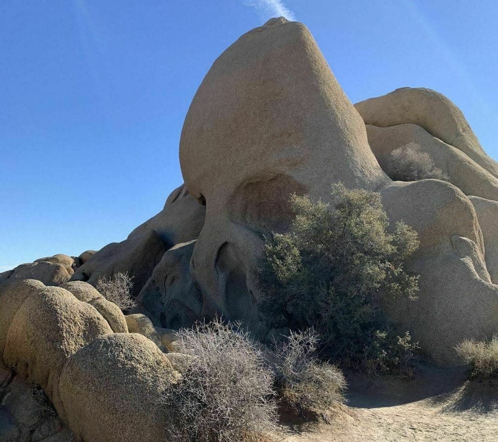 Skull Rock visitar el joshua tree