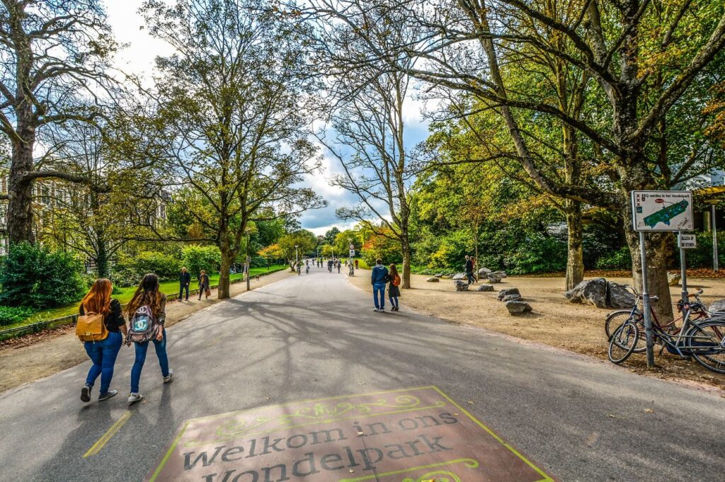 vondelpark que ver en 3 días en amsterdam