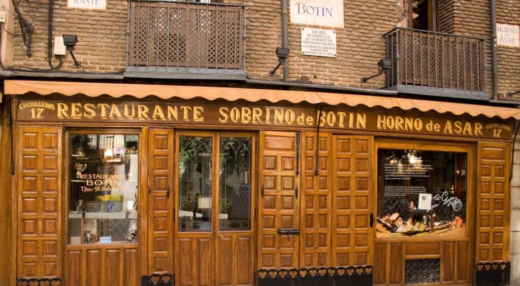 restaurante sobrino de botin