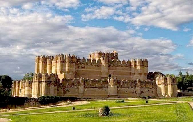 castillo Coca en Segovia