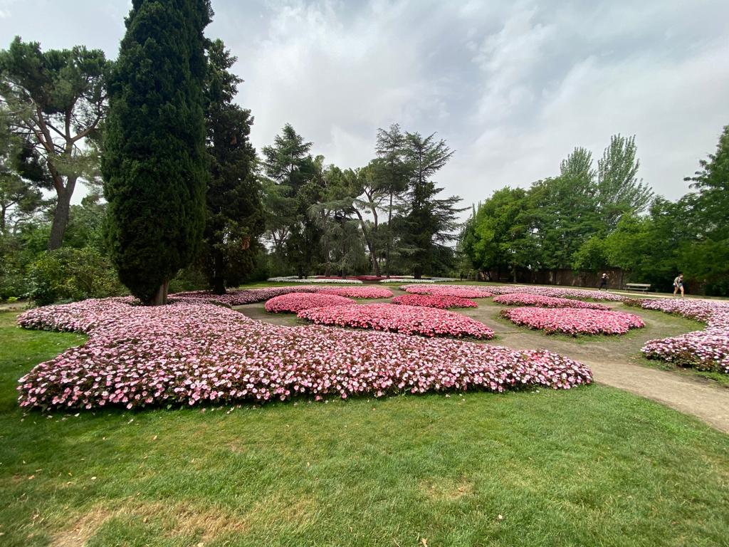 jardin frances parque el capricho madrid