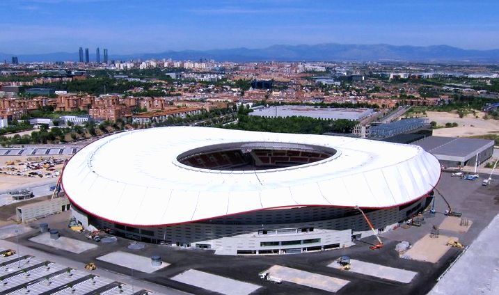 Estadio del Atlético de Madrid Wanda Metropolitano